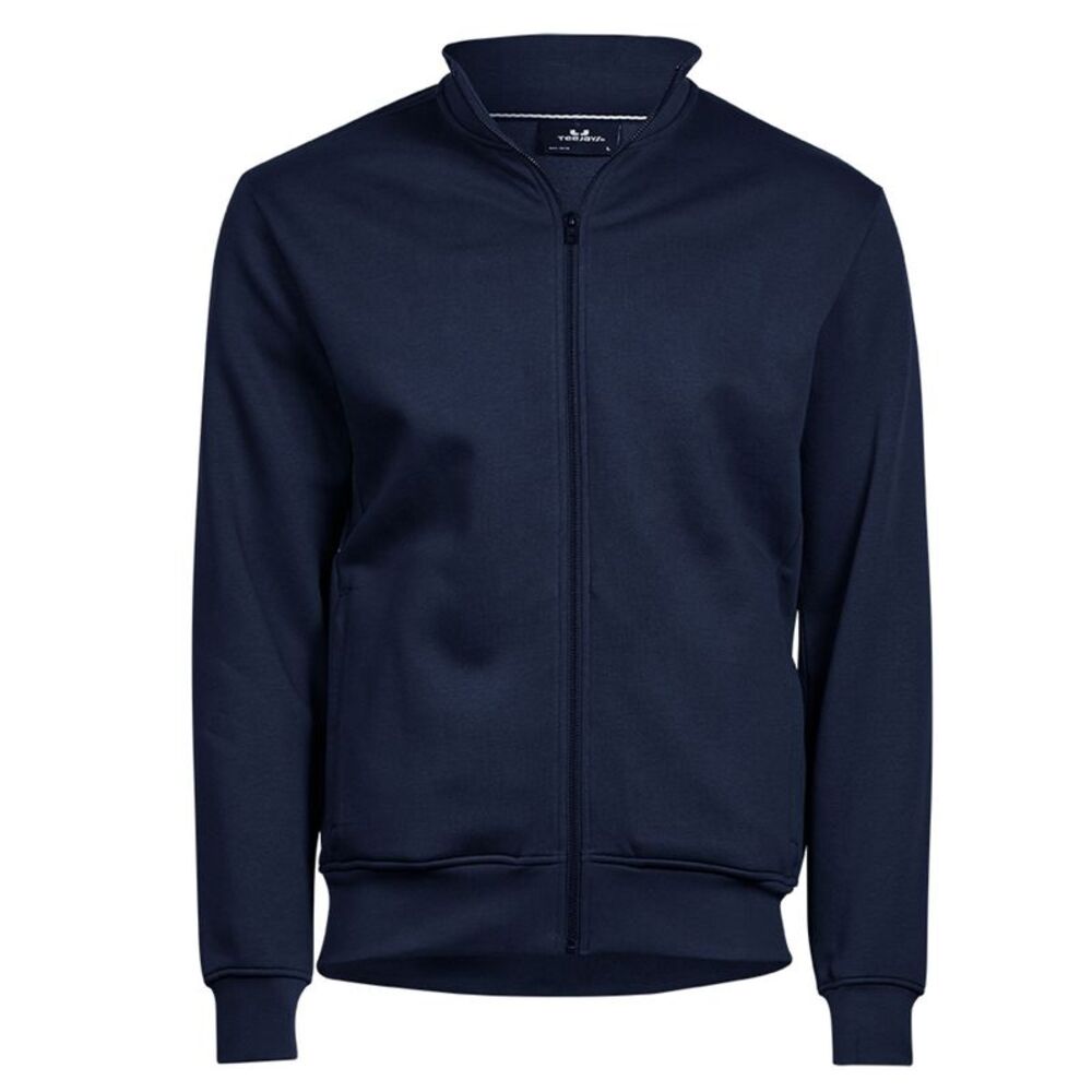Tee Jays Mens Cardigan / Navy Blue